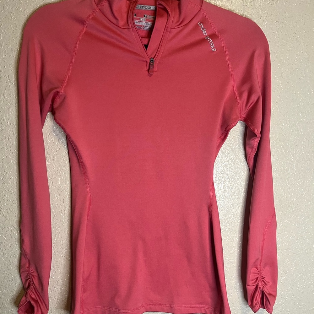 Pink Under armour jacket